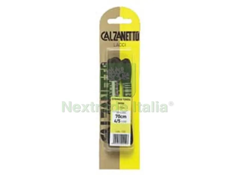6BLISTER Laccio Scarpa Tondo Nero CM.70 - in blister da 2 paia — Calzature antinfortunistiche — rif. FERX.FER429481