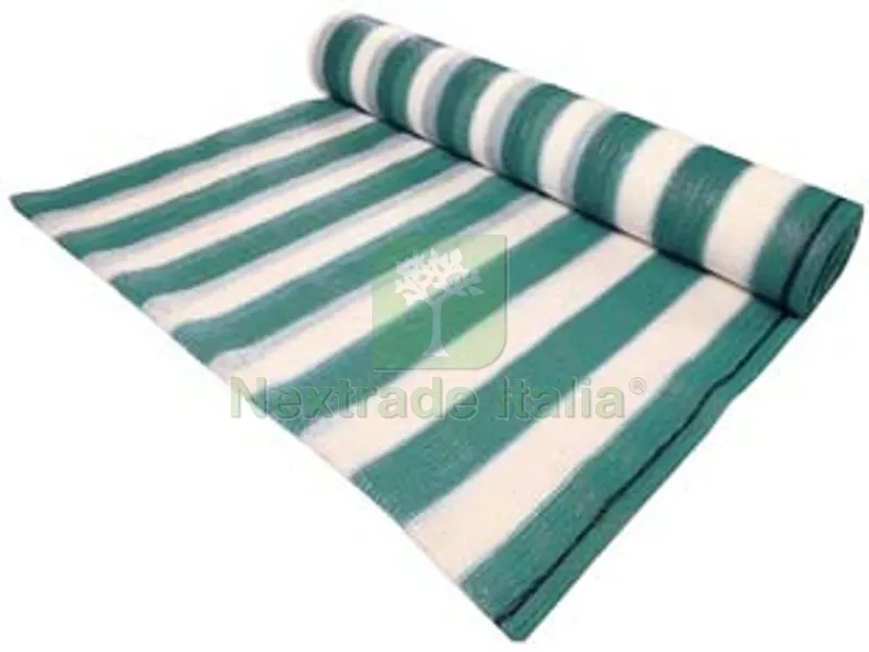RETE OMBREGGIANTE 90% BIANCA E VERDE ASOLE RINFORZATE - mt.50x2h. — Reti e recinzioni — rif. FERX.FER430937 RETE OMBREGGIANTE 90% BIANCA E VERDE ASOLE RINFORZATE - mt.50x2h. — Reti e recinzioni — rif. FERX.FER430937