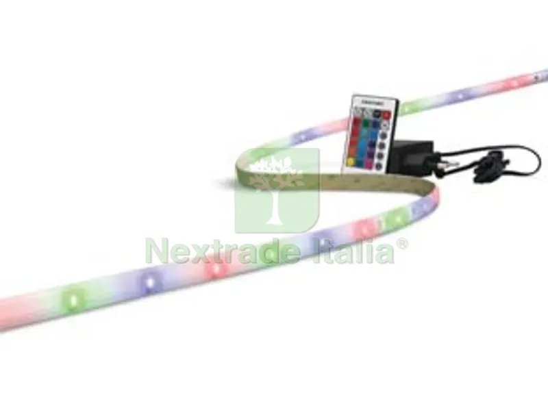 Striscia LED Accento Dimmerabile IP65 - 14.4w - RGB - 120? - mm.3000x8x2,9 — Illuminazione — rif. FERX.FER431927 Striscia LED Accento Dimmerabile IP65 - 14.4w - RGB - 120? - mm.3000x8x2,9 — Illuminazione — rif. FERX.FER431927
