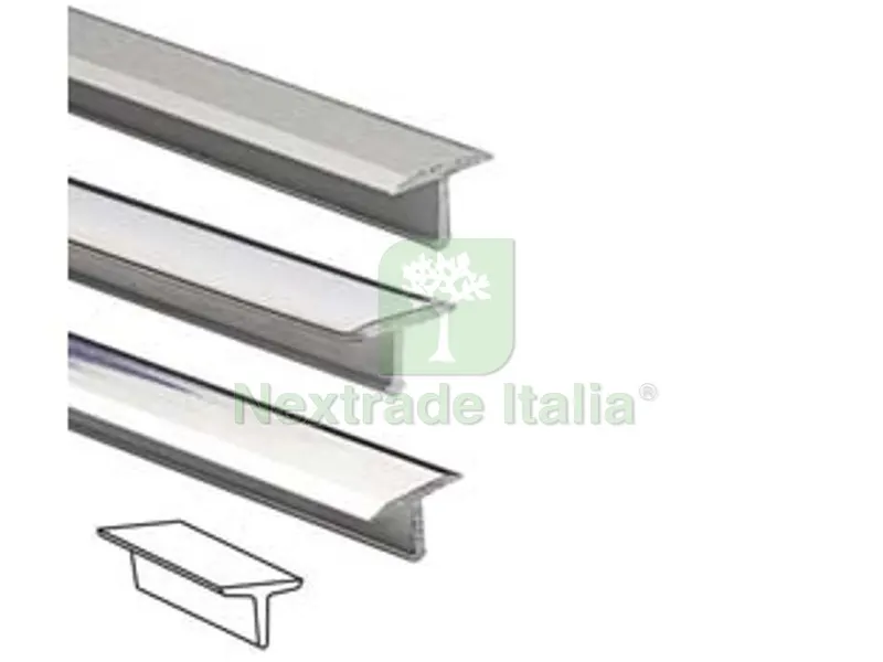 5PZ PROFILO TIALU MT.0,9 ALLUMINIO - mm.14x9 alluminio argento lucido — Isolanti e reti — rif. FERX.FER432870 5PZ PROFILO TIALU MT.0,9 ALLUMINIO - mm.14x9 alluminio argento lucido — Isolanti e reti — rif. FERX.FER432870