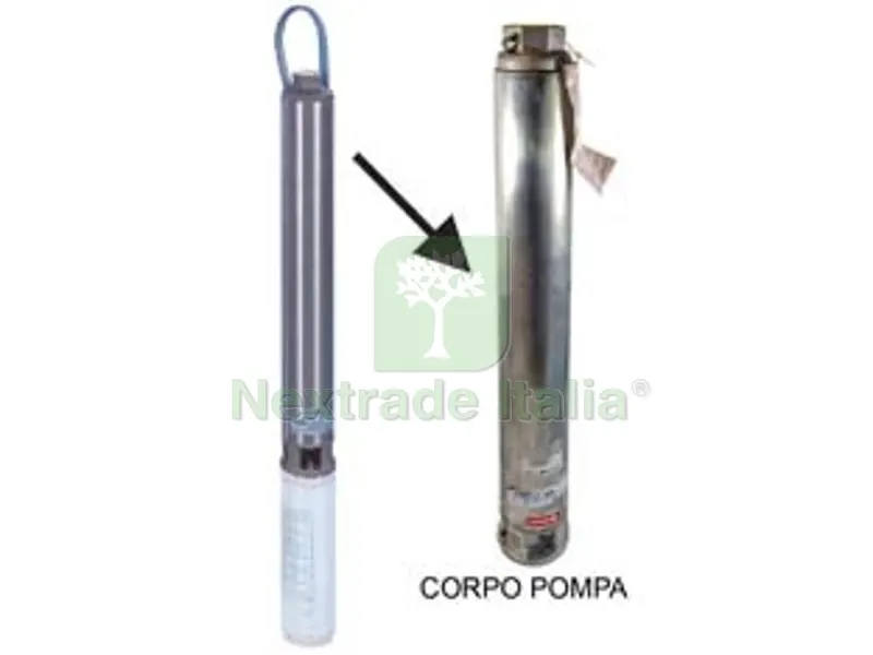 CORPO POMPA PER ELETTROPOMPA SOMMERSA DA 4" MONO E TRIFASE KW 1,10 — Pompe — rif. FERX.FER433211 CORPO POMPA PER ELETTROPOMPA SOMMERSA DA 4" MONO E TRIFASE KW 1,10 — Pompe — rif. FERX.FER433211