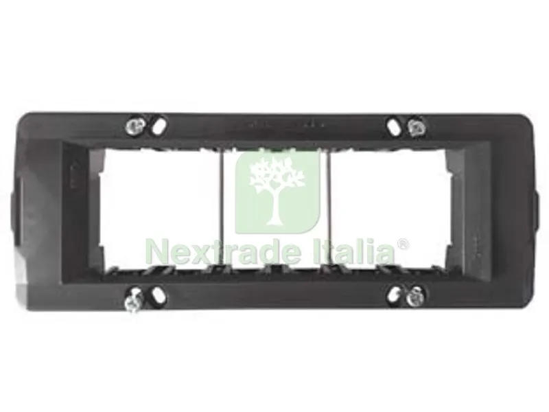 5PZ SUPPORTO PER PLACCHE 6 POSTI "ONDA" - 6 posti - (7726) — Interruttori e prese — rif. FERX.FER433754