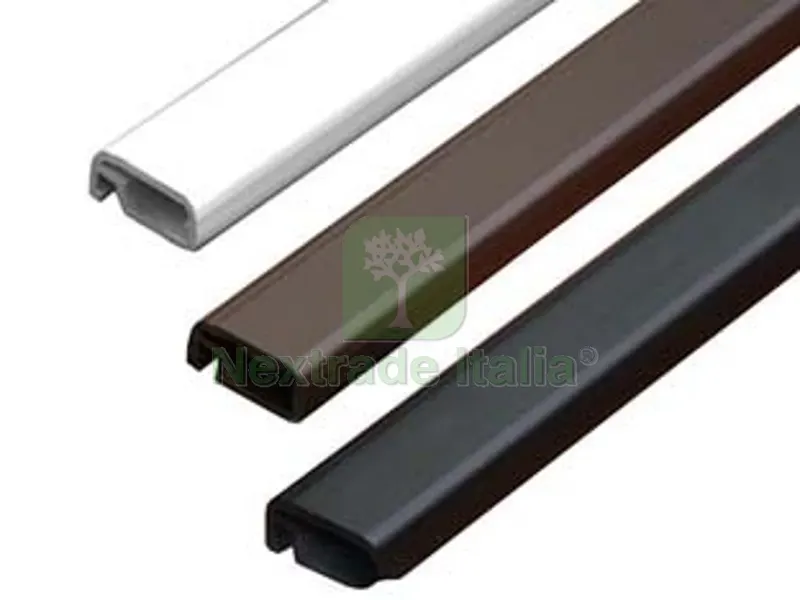 5PZ PROFILO IN PVC PER ZANZARIERA LINEA C - marrone — Tende e zanzariere — rif. FERX.FER434355
