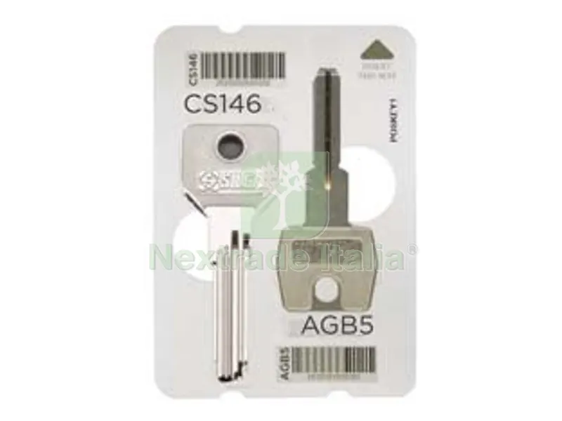 Dima per Incidere Chiavi Silca CS146+AGB5 "POSKEY1" — Serrature e cilindri — rif. FERX.FER434928