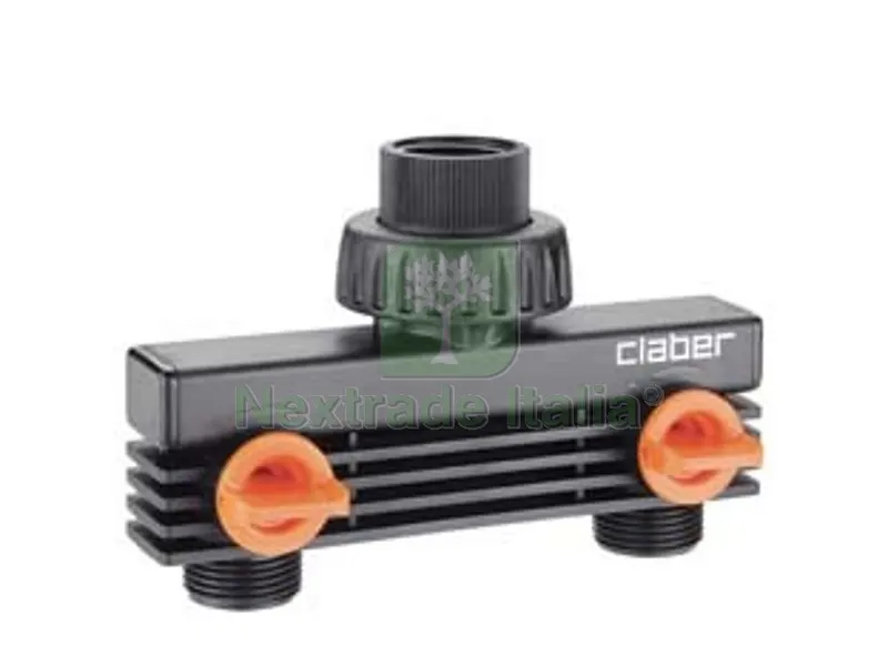 Presa a 2 VIE M 3/4? con Rubinetti di Regolazione - sfuso 8590 — Interruttori e prese — rif. FERX.FER435680 Presa a 2 VIE M 3/4? con Rubinetti di Regolazione - sfuso 8590 — Interruttori e prese — rif. FERX.FER435680