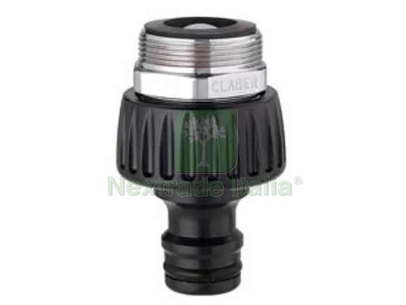 PRESA RUBINETTO CON ADATTATORE IN METALLO IN BLISTER 8597 — Rubinetti e valvole — rif. FERX.FER435727