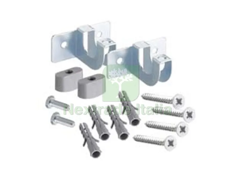 STAFFE DA PARETE PER AVVOLGITUBO IN BLISTER 8711 — Tubi e raccordi — rif. FERX.FER436168 STAFFE DA PARETE PER AVVOLGITUBO IN BLISTER 8711 — Tubi e raccordi — rif. FERX.FER436168