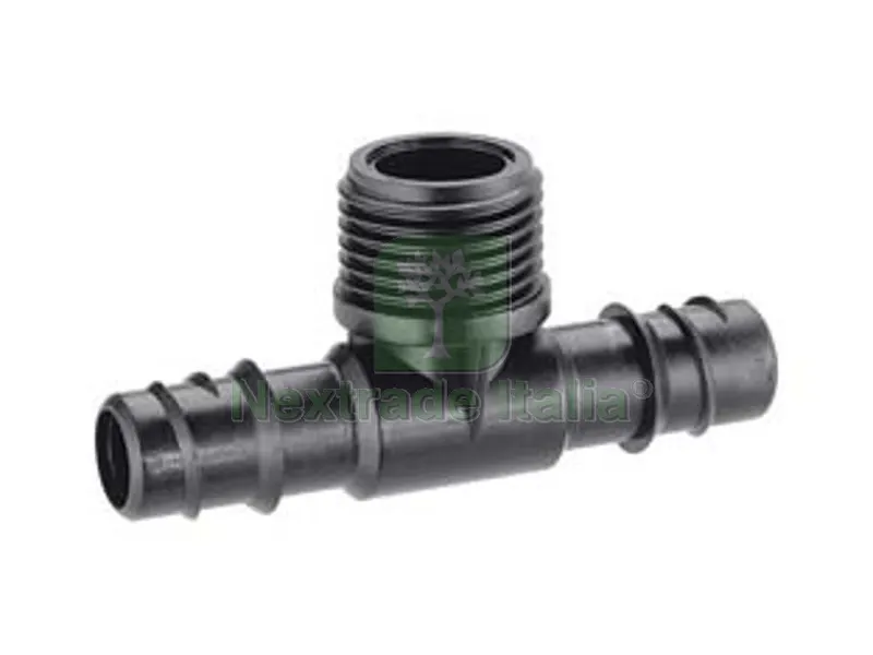 5BLISTER Raccordo per Microirrigazione Tubo 1/2" a 3 VIE M 1/2" in BL. 91072 — Irrigazione — rif. FERX.FER436991