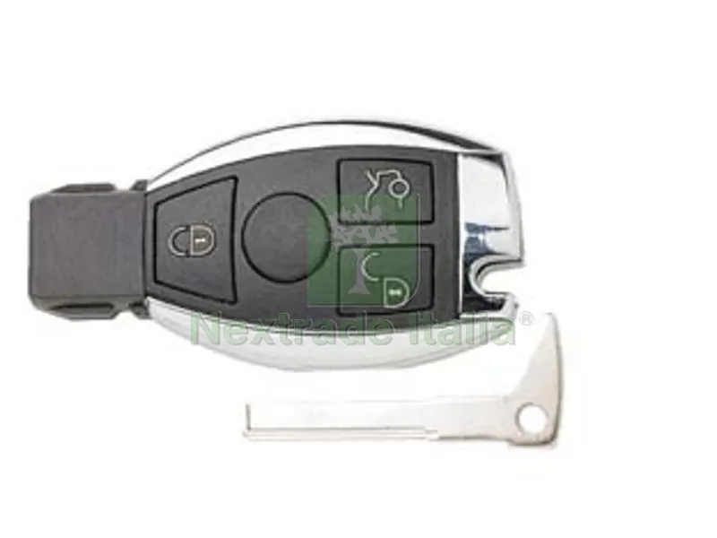SILCA RADIOCOMANDO AUTO CON TRANSPONDER HU106S23 MERCEDES - HU106S23 - 3 bottoni — Automazioni cancello — rif. FERX.FER439206
