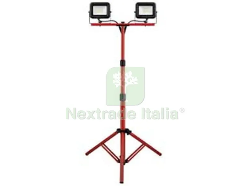 Proiettori LED su Treppiede IP65 Rework - 2x30w- 4000?K naturale - 5400 lm - mm.680x1600h. — Illuminazione — rif. FERX.FER440462