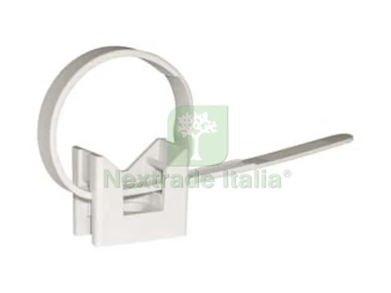 100PZ FISSATUBO A FASCETTA CT-CLIP - mm.40-63 — Fascette e collari — rif. FERX.FER442213 100PZ FISSATUBO A FASCETTA CT-CLIP - mm.40-63 — Fascette e collari — rif. FERX.FER442213