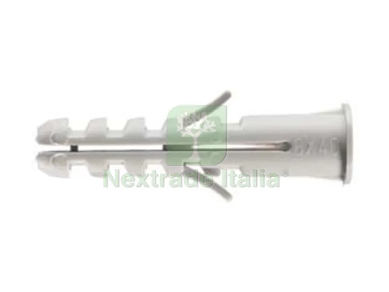 50PZ TASSELLO IN NYLON BORDATO PA 6 ESB - ? mm.10x50 — Tasselli e ancoraggi — rif. FERX.FER443340