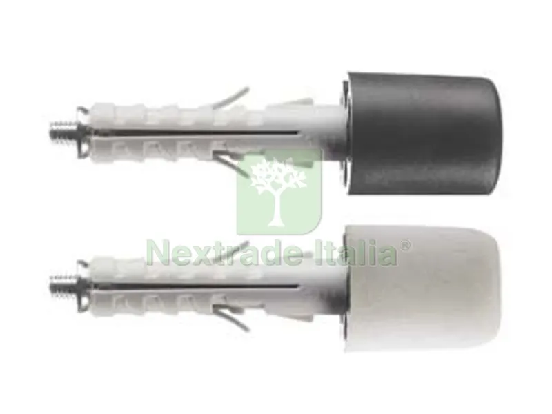 50PZ TASSELLO IN NYLON PARACOLPI PA 6 ENP/FP - ? mm.9x40 bianco — Tasselli e ancoraggi — rif. FERX.FER443432 50PZ TASSELLO IN NYLON PARACOLPI PA 6 ENP/FP - ? mm.9x40 bianco — Tasselli e ancoraggi — rif. FERX.FER443432