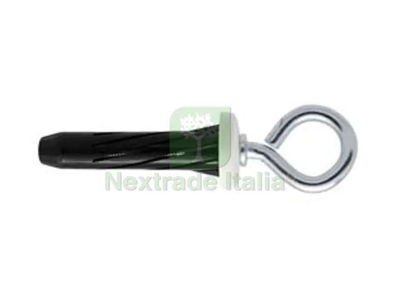 100PZ TASSELLO IN NYLON CON OCCHIOLO CHIUSO XTECH/OC - ? mm.10x50 — Tasselli e ancoraggi — rif. FERX.FER444194