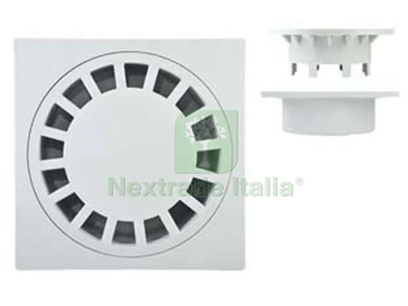 3PZ CHIUSINO SIFONATO PER POZZETTO - cm.25x25 - ? cm.22,5 — Scarichi e sifoni — rif. FERX.FER445122