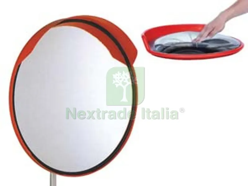 SPECCHIO STRADALE PARABOLICO INFRANGIBILE IN POLICARBONATO - ? cm.60 — Accessori bagno — rif. FERX.FER445153
