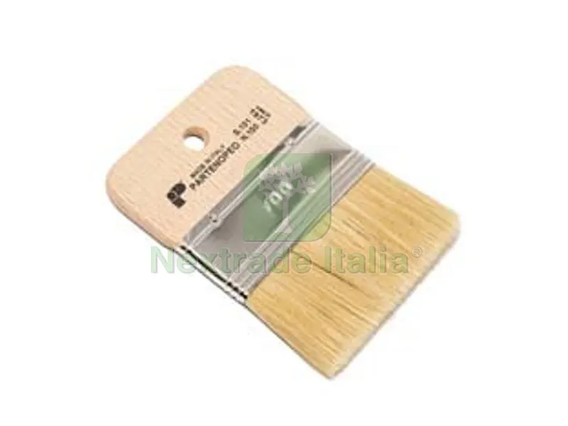 12PZ SPALTER DECORATIVO SETOLA BIONDA MANICO CORTO LEGNO - mm.9x100 - altezza setola mm.64 — Pennelli e rulli — rif. FERX.FER445245 12PZ SPALTER DECORATIVO SETOLA BIONDA MANICO CORTO LEGNO - mm.9x100 - altezza setola mm.64 — Pennelli e rulli — rif. FERX.FER445245