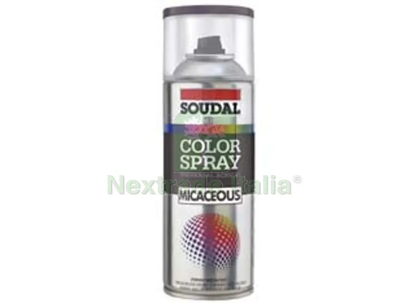 6PZ color spray ferromicaceo smalto acrilico antichizzante spray - ml.400 - grigio scuro (160351) — Bombolette e vernici spray — rif. FERX.FER445818