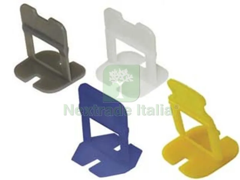 250PZ Distanziatore Autolivellante Tirante per Piastrelle - mm.2x39x21h. - tirante bianco — Minuteria metallica — rif. FERX.FER446723
