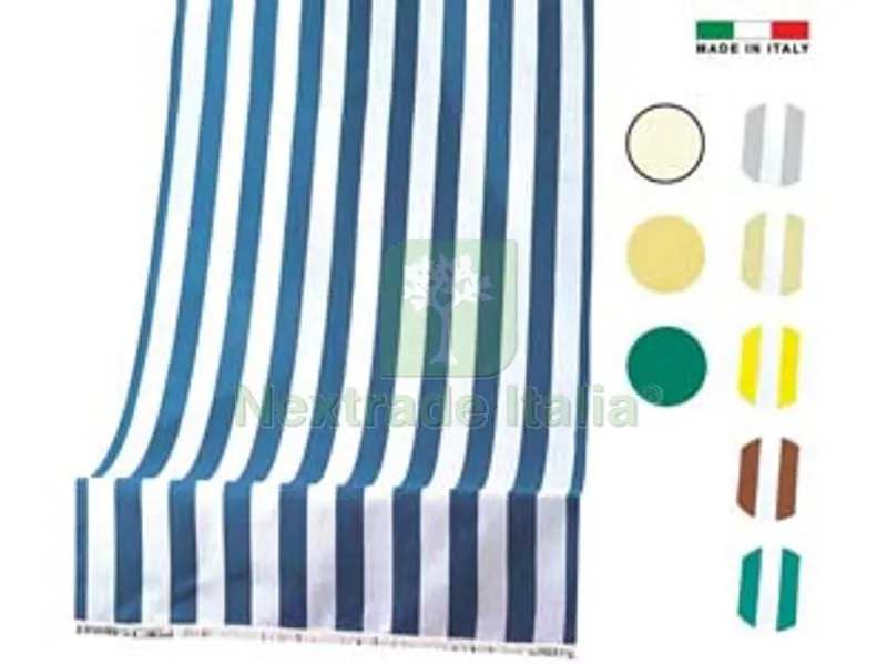 TENDA DA SOLE "RIO" CON TUNNEL CM.140 - cm.300h. - bianco/blu — Tende e zanzariere — rif. FERX.FER447614