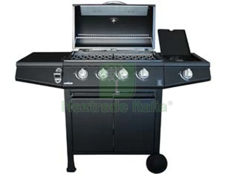 Barbecue a GAS GPL 4 Bruciatori + 1 Fornello - cm.126x52x103h. — Tempo libero outdoor — rif. FERX.FER447966