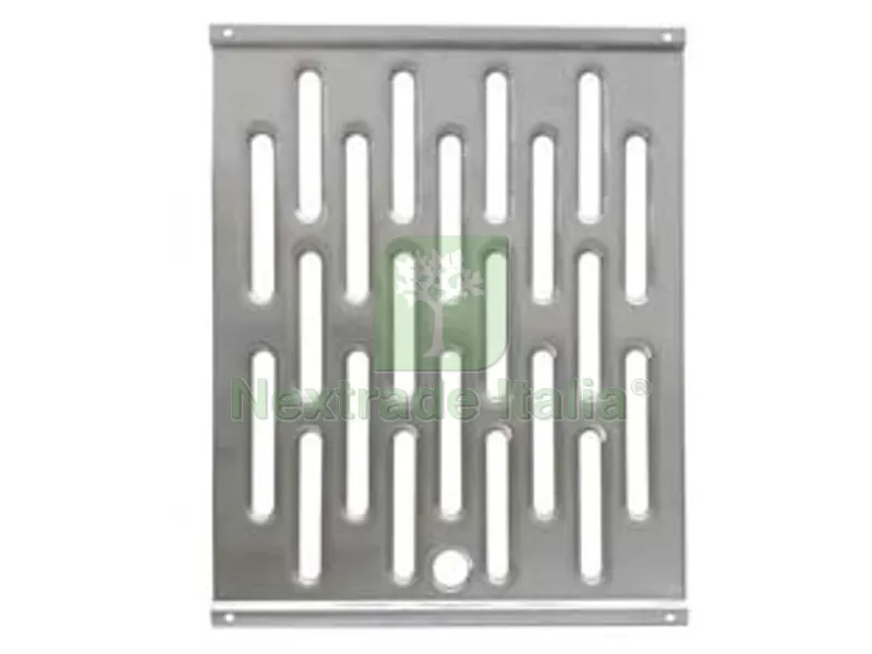GRIGLIA PER BARBECUE A GAS INOX - per ns codice 447959 (CDF11086) - cm.33x26 — Tempo libero outdoor — rif. FERX.FER448109