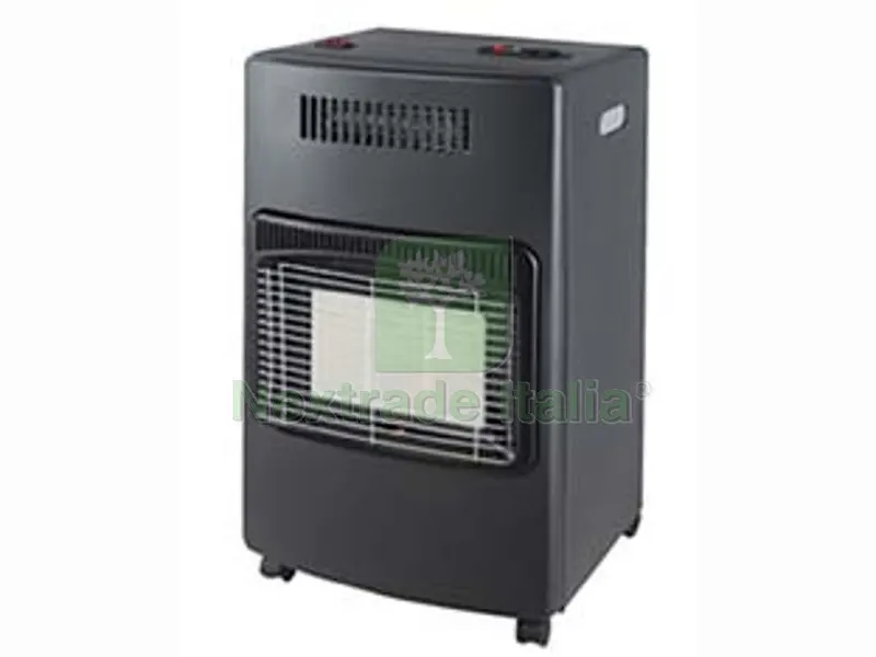 stufa infrarossi a gas gpl ventilata 4200w nera - cm.42x36x72h. - peso kg.10 — Tubi e raccordi — rif. FERX.FER448130 stufa infrarossi a gas gpl ventilata 4200w nera - cm.42x36x72h. - peso kg.10 — Tubi e raccordi — rif. FERX.FER448130