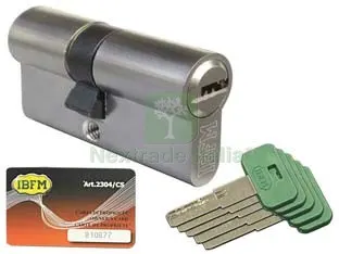 CILINDRO INFILARE SAGOMATO 2304 - mm.60 decentrato (27+33) — Serrature e cilindri — rif. FERX.FER448796 CILINDRO INFILARE SAGOMATO 2304 - mm.60 decentrato (27+33) — Serrature e cilindri — rif. FERX.FER448796