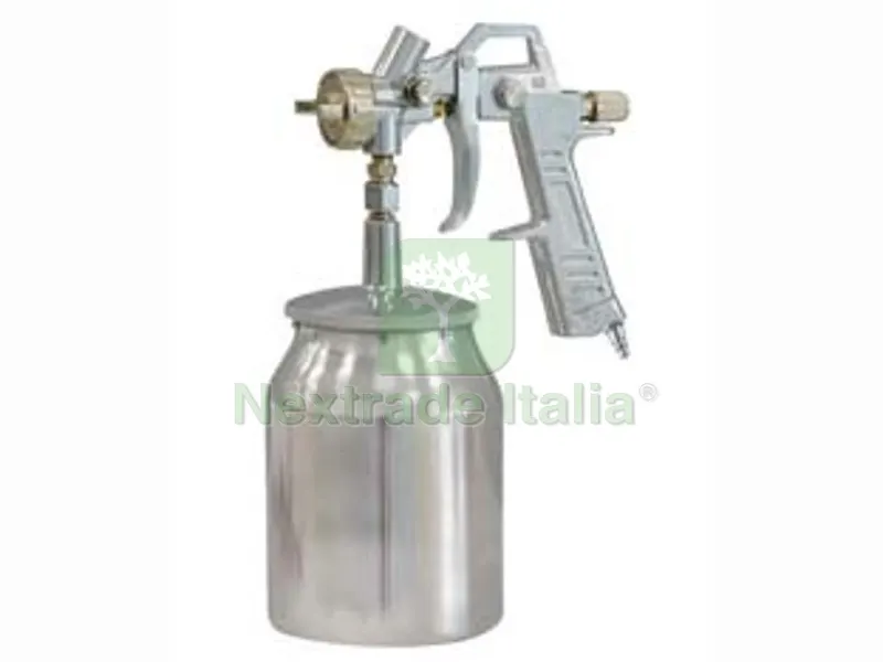 AEROGRAFO SERBATOIO INFERIORE CON ATTACCO RAPIDO - ugello mm.1,5 — Spatole e attrezzi per stesura — rif. FERX.FER449038 AEROGRAFO SERBATOIO INFERIORE CON ATTACCO RAPIDO - ugello mm.1,5 — Spatole e attrezzi per stesura — rif. FERX.FER449038