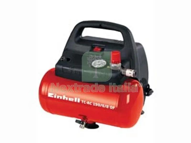 Compressore Lubrificato a Olio LT.6 1100W (TC-AC 190/6/8 OF) — Trapani e avvitatori — rif. FERX.FER450485 Compressore Lubrificato a Olio LT.6 1100W (TC-AC 190/6/8 OF) — Trapani e avvitatori — rif. FERX.FER450485