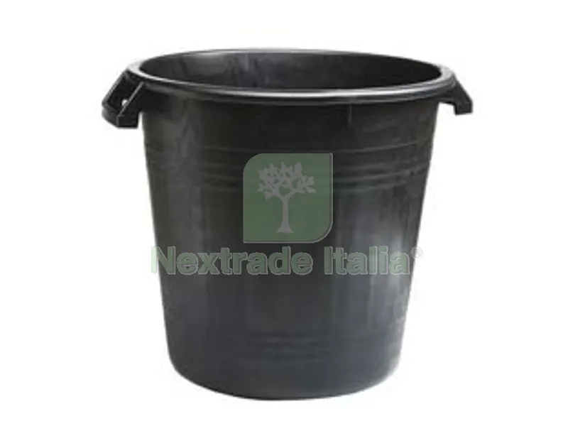 Bidoni Neri per USO Agricolo Senza Coperchio - lt.50 ? cm.41 altezza cm.50 — Casalinghi e organizzazione — rif. FERX.FER450669
