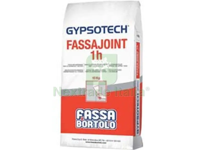 fassa fassajoint h1 stucco per cartongesso in polvere - kg.10 in sacco — Isolanti e reti — rif. FERX.FER451086 fassa fassajoint h1 stucco per cartongesso in polvere - kg.10 in sacco — Isolanti e reti — rif. FERX.FER451086