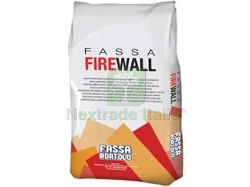 5PZ fassa firewall malta refrattaria a base cemento in polvere - kg.5 in sacco — Cemento, malte e collanti edili — rif. FERX.FER451093