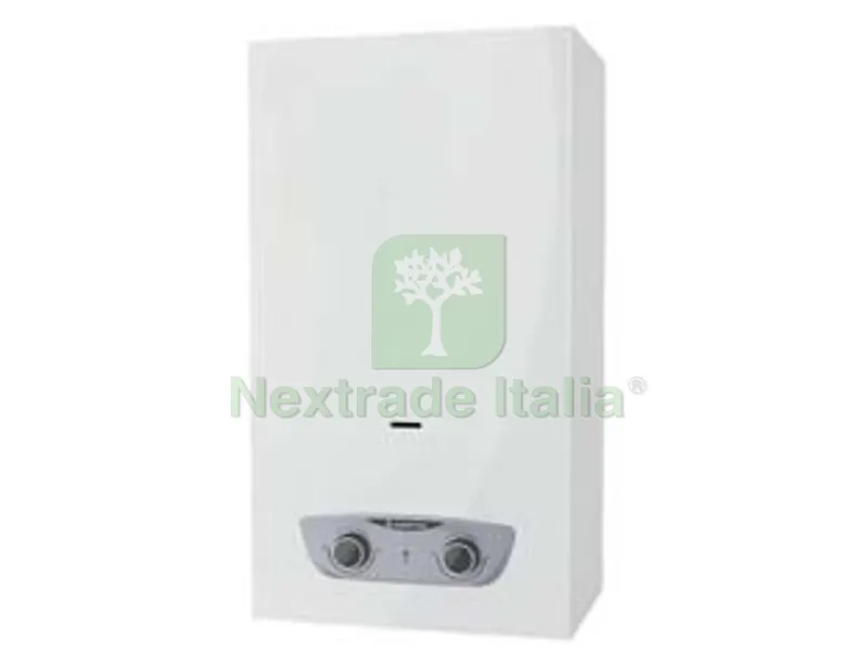 scaldacqua gas metano camera aperta fast r x - lt.11, dimensioni mm.310x255x617h. peso kg.10,2 — Caldaie e radiatori — rif. FERX.FER451161