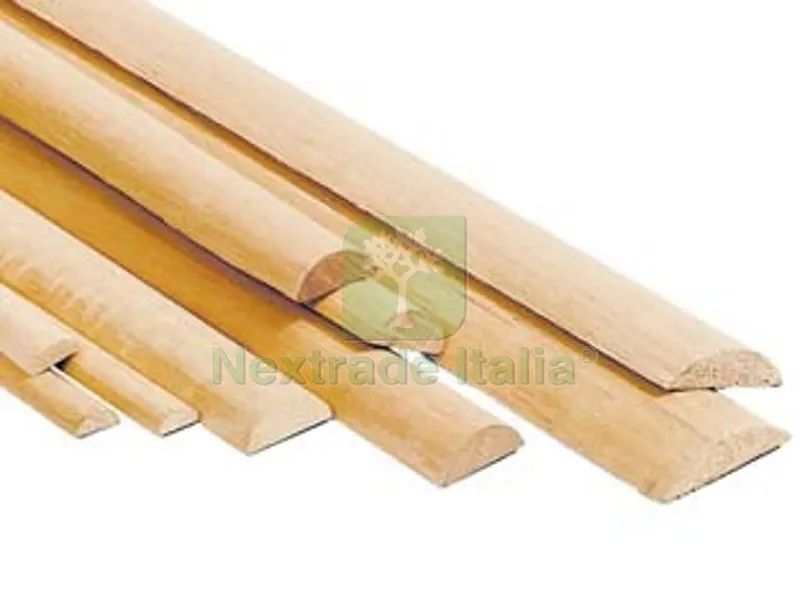 30PZ LISTELLO PIALLATO MEZZOTONDO KOTO - mm.10x20x2450 — Interruttori e prese — rif. FERX.FER451888