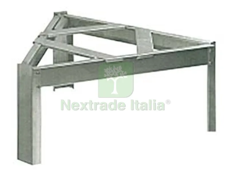 Piedistallo per Fusto Olio Treppiedi - ? cm.105 - per fusti/botti da lt.1000 — Casalinghi e organizzazione — rif. FERX.FER452359