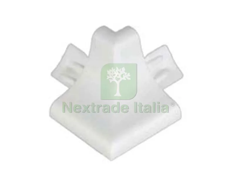 25PZ RACCORDO ESTERNO PER PROFILO RACCORDO IGIENICO RIGIDO - bianco — Tubi e raccordi — rif. FERX.FER453035 25PZ RACCORDO ESTERNO PER PROFILO RACCORDO IGIENICO RIGIDO - bianco — Tubi e raccordi — rif. FERX.FER453035