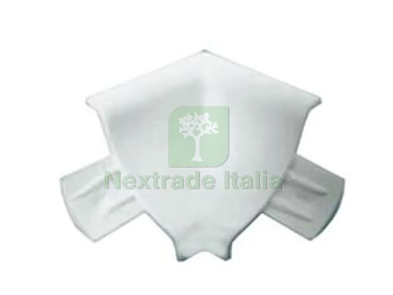 25PZ RACCORDO INTERNO PER PROFILO RACCORDO IGIENICO RIGIDO - bianco — Tubi e raccordi — rif. FERX.FER453042 25PZ RACCORDO INTERNO PER PROFILO RACCORDO IGIENICO RIGIDO - bianco — Tubi e raccordi — rif. FERX.FER453042