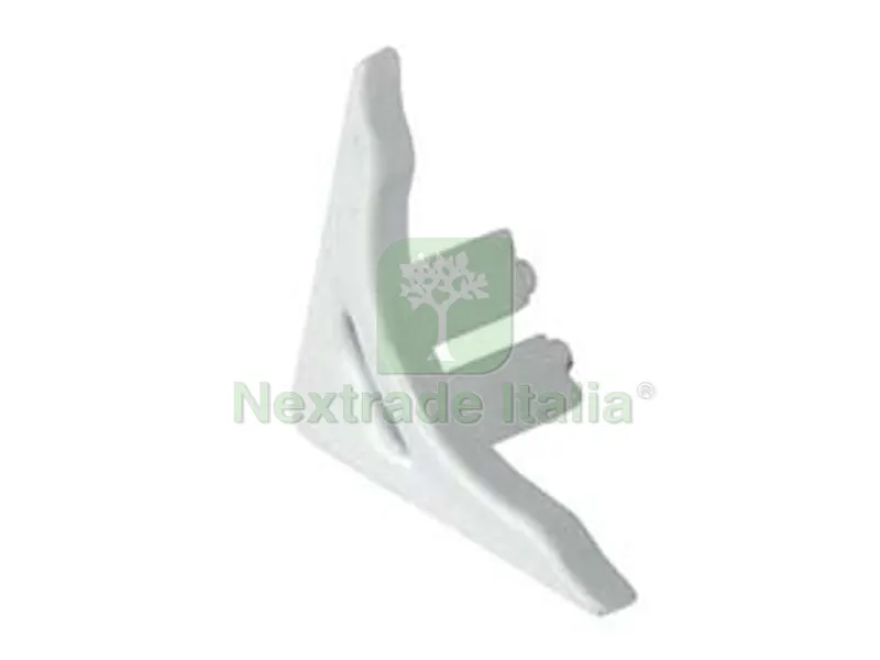 25PZ TAPPO PER PROFILO RACCORDO IGIENICO CON LATERALI MORBIDI - bianco — Tubi e raccordi — rif. FERX.FER453073