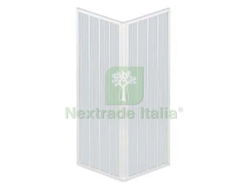 Box Doccia 'luna' AD Angolo 2 Porte Estensibile in PVC - cm.minimo80/90xminimo80/90x185h — Accessori bagno — rif. FERX.FER453752 Box Doccia 'luna' AD Angolo 2 Porte Estensibile in PVC - cm.minimo80/90xminimo80/90x185h — Accessori bagno — rif. FERX.FER453752