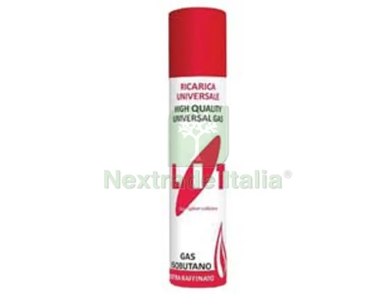 12BLISTER ricarica gas butano in tta metallo - ml.90 — Tempo libero outdoor — rif. FERX.FER453981