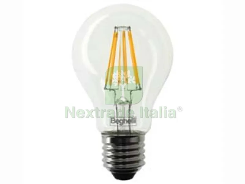 5BLISTER Lampada Filo LED Goccia Zafiro E27 - 12W - 2700?K calda - 1600 lm - 60x108h — Illuminazione — rif. FERX.FER454933