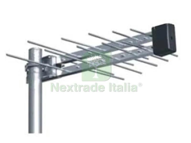 Antenna Logaritmica LTE 5G 13 Elementi - lunghezza cm.38 — Illuminazione — rif. FERX.FER454728 Antenna Logaritmica LTE 5G 13 Elementi - lunghezza cm.38 — Illuminazione — rif. FERX.FER454728