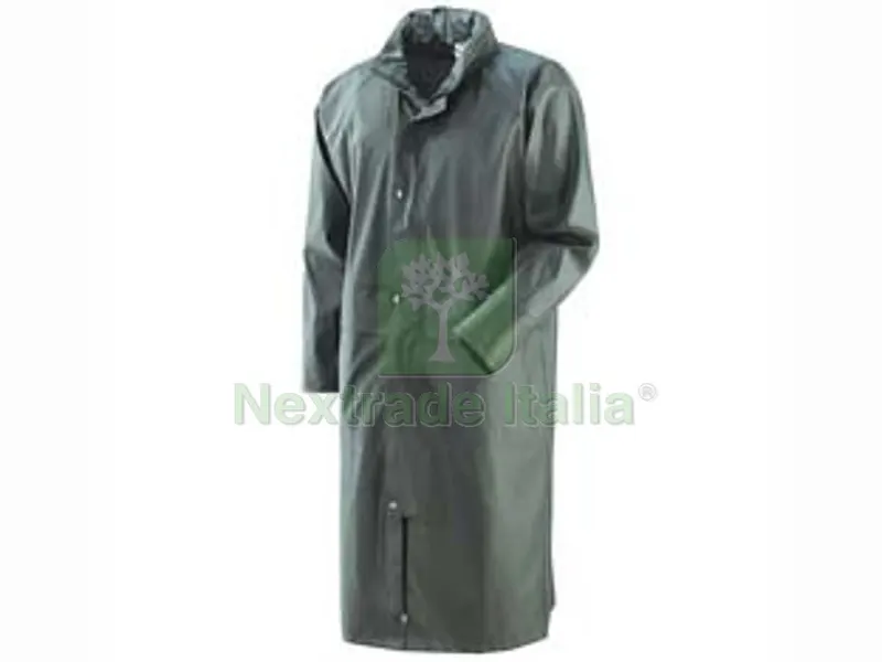 IMPERMEABILE CAPPOTTO IN POLIURETANO VERDE - tg.L colore verde — Scarichi e sifoni — rif. FERX.FER454841