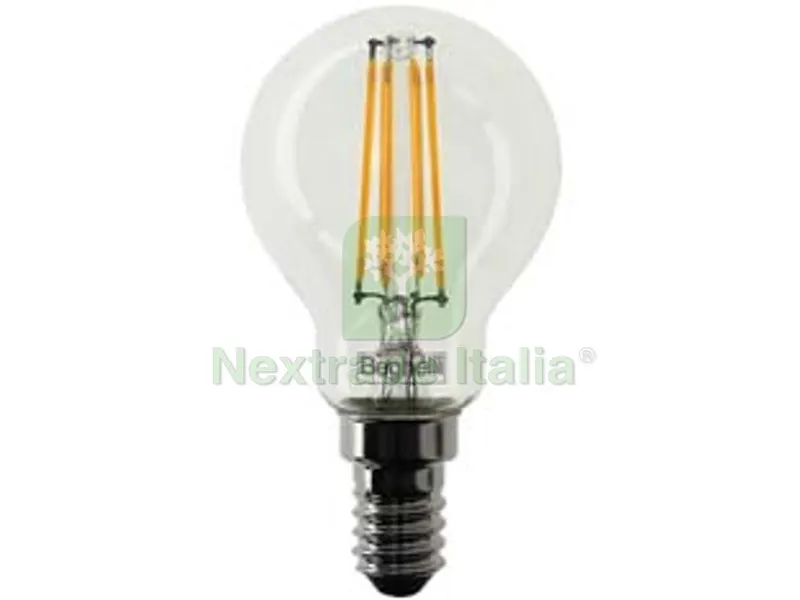 5BLISTER Lampada Filo LED Sfera Zafiro E14 - 6W - 2700?K calda - 810 lm - 45x78h — Illuminazione — rif. FERX.FER454971