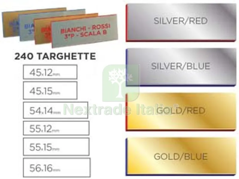 Pacchetto Targhette Collection — Pile e batterie — rif. FERX.FER455176 Pacchetto Targhette Collection — Pile e batterie — rif. FERX.FER455176