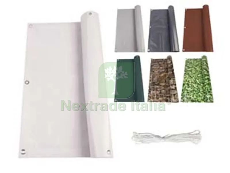 STUOIA OMBREGGIANTE PVC - mt.6x0,90h. colore grigio chiaro — Accessori bagno — rif. FERX.FER455299 STUOIA OMBREGGIANTE PVC - mt.6x0,90h. colore grigio chiaro — Accessori bagno — rif. FERX.FER455299
