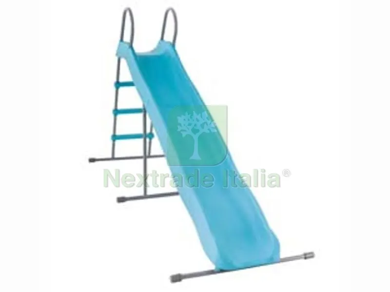 scivolo per bambini 3-10 anni azzurro cm.251x84x147h. - cm.251x84x147h. - peso kg.23,8 (44107) — Tempo libero outdoor — rif. FERX.FER455848 scivolo per bambini 3-10 anni azzurro cm.251x84x147h. - cm.251x84x147h. - peso kg.23,8 (44107) — Tempo libero outdoor — rif. FERX.FER455848