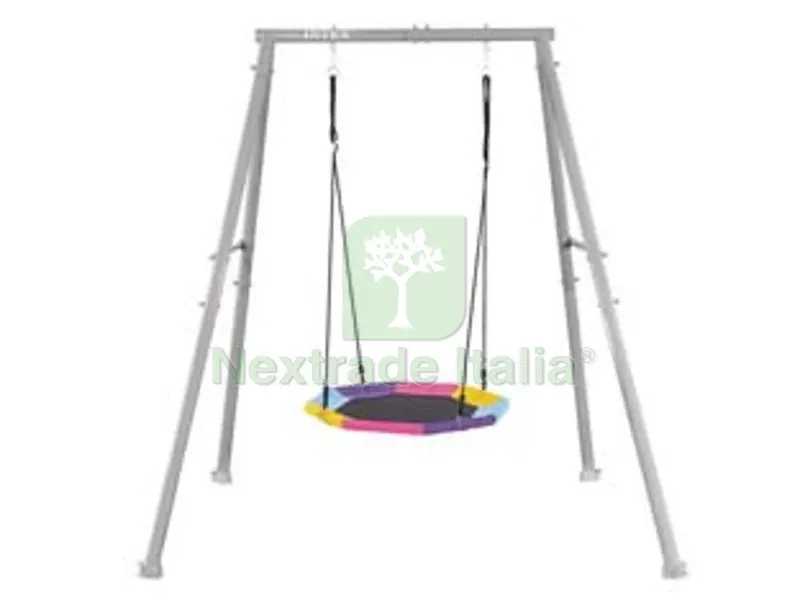 altalena per bambini 3-10 anni cm.201x235x200h. - cm.201x235x200h. - peso kg.24,6 (44112) — Tempo libero outdoor — rif. FERX.FER455855