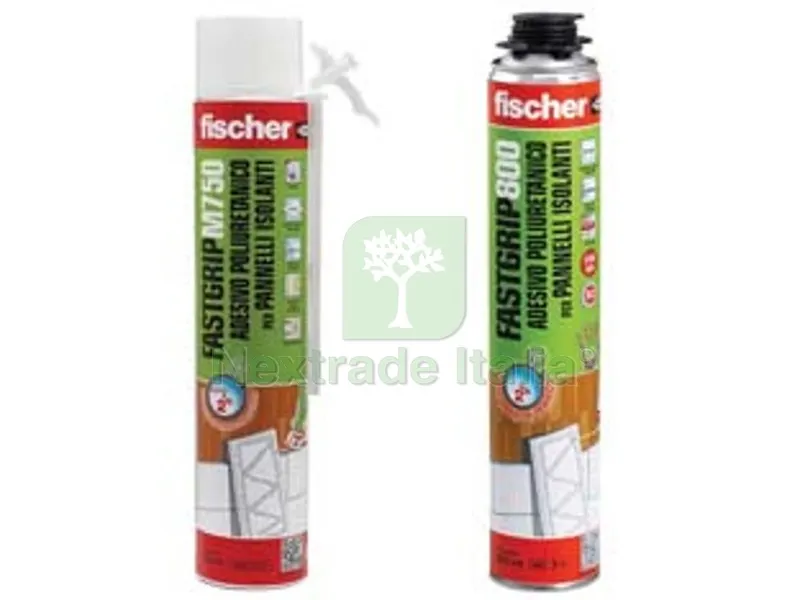 12PZ schiuma poliuretanica fastgrip - ml.800 applicazione con — Adesivi e sigillanti — rif. FERX.FER456500